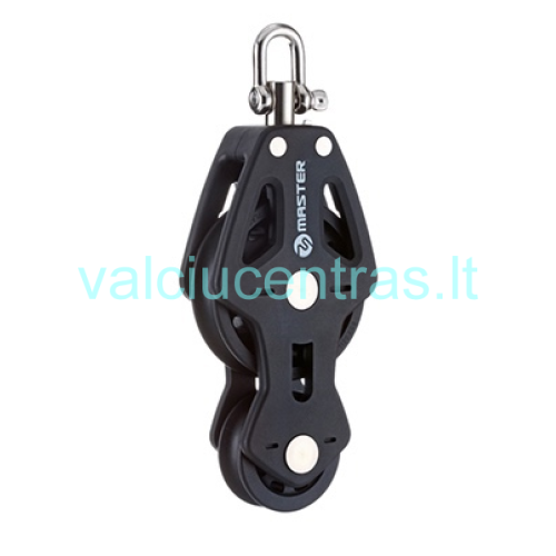 Master viengubas pasukamas blokas su šekeliu 72mm Master viengubas pasukamas blokas su šekeliu 72mm